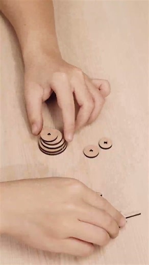 This isn’t store-bought. It’s laser-made. #AtomStack #DIY #AtomStackHurricane