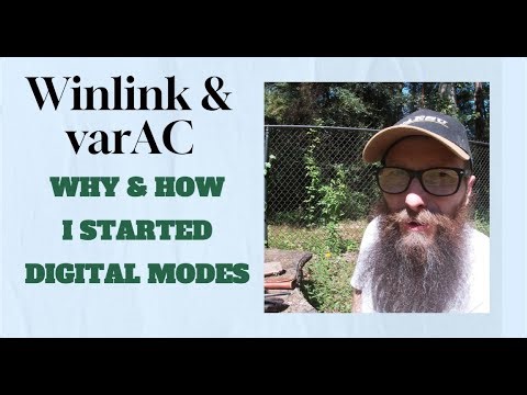 Winlink &varAC, Why and How I started Digital Modes