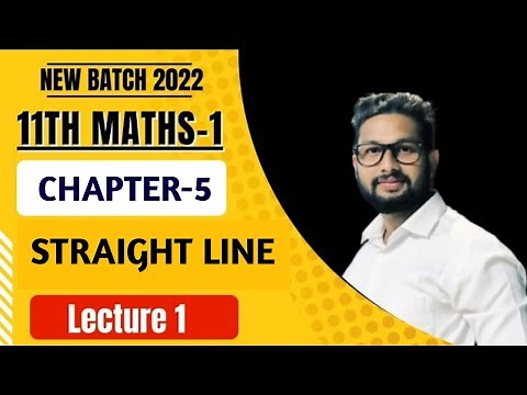 11th Maths 1 | Chapter 5 | Straight Line | Exercise 5.1 | Lecture 1 | JR Tutorials |