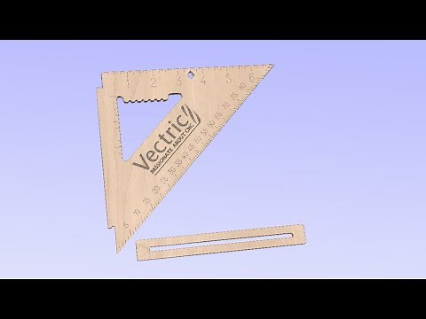 Vectric Tutorials | Laser Etching The VSquare