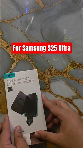 Samsung S25 Ultra ESR Privacy Glass Installation Guide & Review #samsungs25ultra