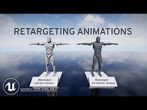 Retarget Animations (from different skeletons) with Retarget Manager in Unreal Engine 4