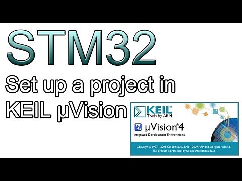 STM32 tutorial part.1 - Set up a project in KEIL μVision