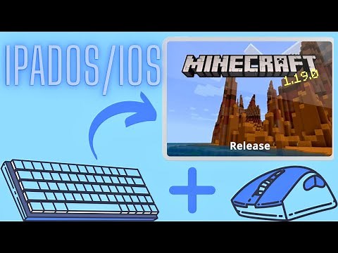 Keyboard and mouse support on Minecraft PE | iPadOS/ iOS