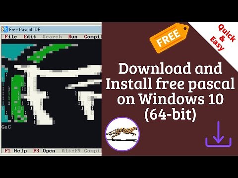 Download and install Free Pascal (all steps)