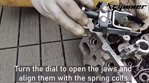 Overhead Valve Spring Compressor | Universal Automotive Engine Removal Repair Install Tool for Quick Removal of Valve Springs