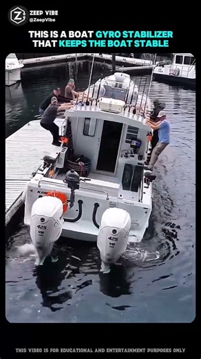 This is what makes a boat stable