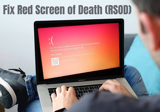 11 Ways to Fix Red Screen of Death on Windows 11/10