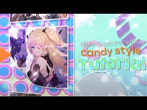 CANDY STYLE TUTORIAL TRANSITION | AFTER EFFECTS | (+project file)