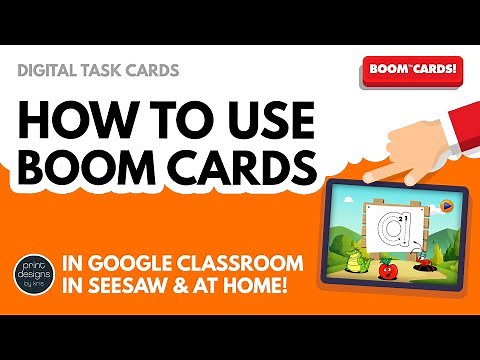 How to Use BOOM Cards for Virtual Learning, with Google Classroom and More!