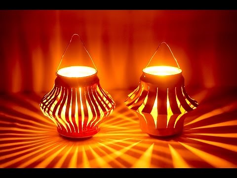How to make a lantern from Coca Cola can | DIY Tutorial