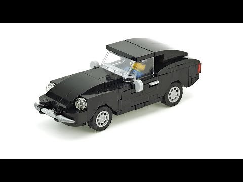 LEGO Vintage Sports Car MOC Building Instructions