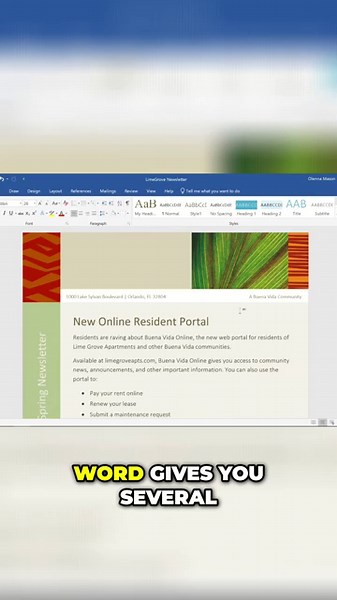 Word Easy Guide to Inserting Pictures in Documents