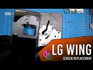 LG Wing Teardown and Main Screen Replacement | First time, let's wing it!