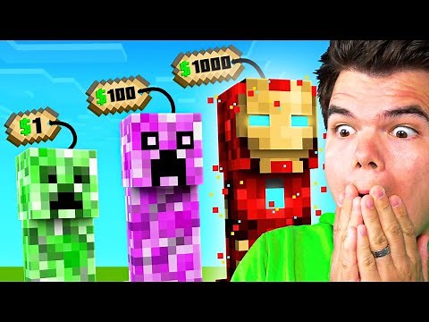 I Bought *NEW* Minecraft Creepers…