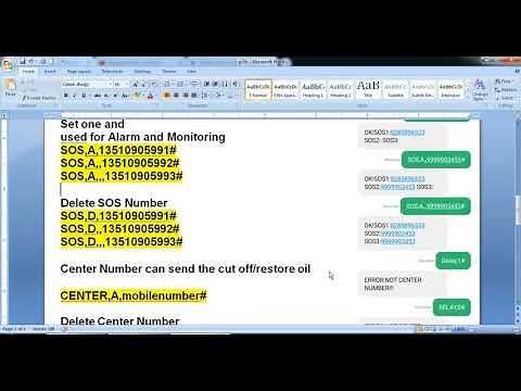 G19S GPS Tracker User Manual | GPS Tracker G19S Commands Settings | Tegnotech GPS