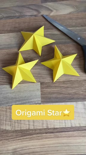 Easiest Origami Star Tutorial - How to Make Paper Stars