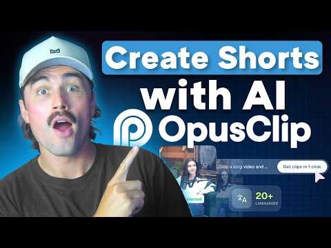 OpusClip Tutorial: Turn One Long Video into 10 Viral Shorts (Step-by-Step)