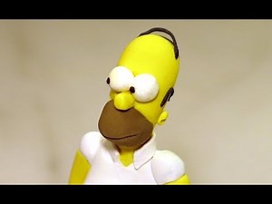 Making polymer clay Homer Simpson (THE SIMPSONS)
