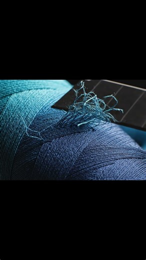 Cutting a thread spool is addictive ✂️