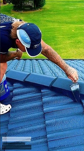 Careful Ridge and Tile Coating – Ensuring Perfect Edge Coverage