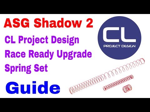 ASG Shadow 2 / Race Ready Upgrade Spring Set / How to install guide walkthrough