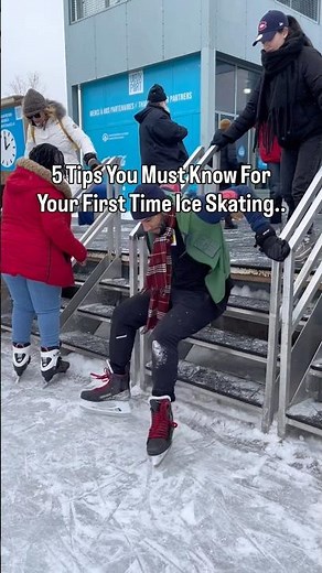 Beginner Ice Skater Tips 🔥😱 #iceskating #winter #learnonyoutube #shorts