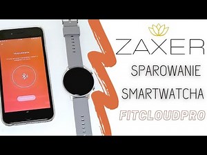 SPAROWANIE SMARTWATCHA - APLIKACJA FITCLOUDPRO