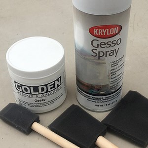 How to Use Gesso in Papercrafts