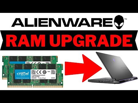 ALIENWARE M15 Laptop RAM Upgrade Guide