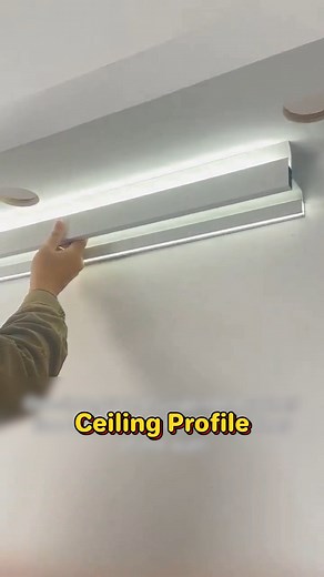 Ceiling linear lights are the hottest trend of 2025 #decorativelighting #decorativestrip #renovation #interiordesigner #decorative #manufacturer #furnituredesign #architecture #homedecor #construction #trim | Mrs Alu Aluminum Factory