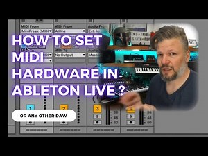 How to set up #midi synth with ‪@Ableton‬ Live (or any other DAW)