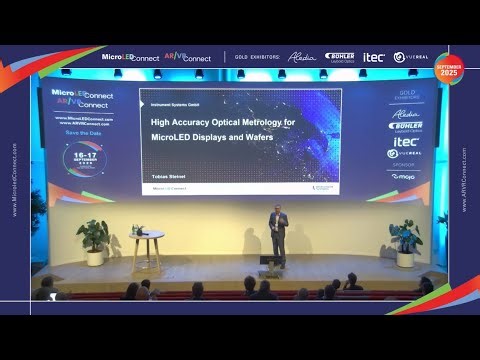 High Accuracy Optical Metrology for MicroLED Displays and Wafers