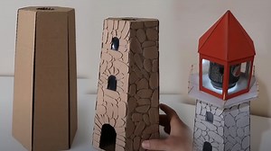 Crafting an Easy DIY Lighthouse from Cardboard