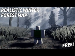 ROBLOX - Realistic Winter Forest Map! (FREE/UNCOPYLOCKED)