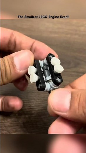 The Smallest LEGO Engine Ever!! (Tutorial)