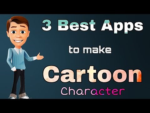 Best apps to make Cartoon Character || Cartoon character making app | How to make cartoon in mobile