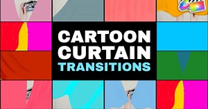 Cartoon Curtain Transitions | FCPX