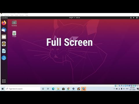 How To Make Ubuntu Full Screen in VirtualBox (2020)