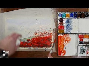 Marty’s Art Class - How To Paint Poppy Fields