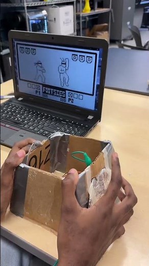 Mr Erdeich challenges students to design adaptive video game controllers with Makey Makey.