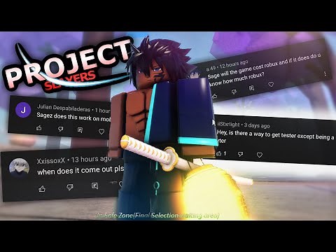 [PROJECT SLAYERS] Release Date, How To Get TESTER And More!!!