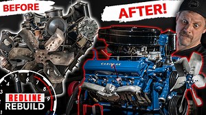 It wouldn't be engine week without some awesome Redline Rebuilds! Here's our rebuild of the 1957 Cadillac 365 V-8 engine. Redline Rebuild is presented by RockAuto.com | Hagerty