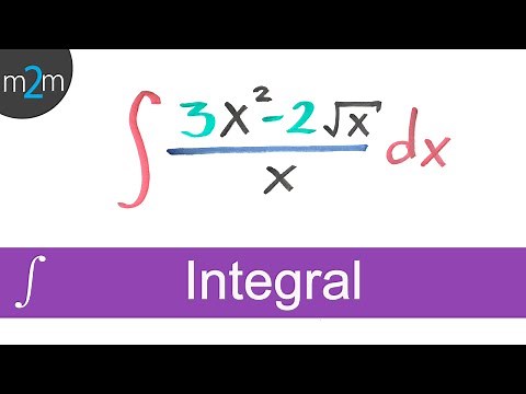 Integral of an algebraic function - exercise 1│Algebraic integral *