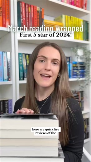 5.3K views · 33 reactions | Which was your favourite read of March ✨ — — Thriller books reading reviews recommendations bookworm book lover #marchreads2024 #thrillerbookreviews #marchreadingwrapup #booktokuk | Romina Read Book | Facebook