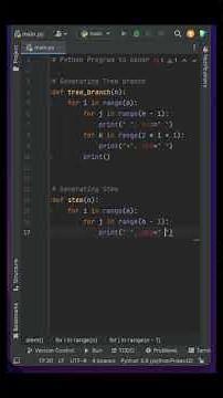 Code Christmas Tree with Python 🎄 🐍