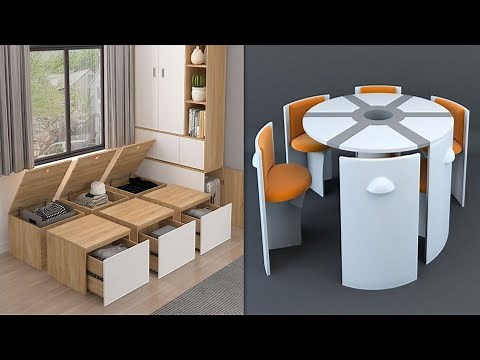 Fantastic Bedroom Designs and Space Saving Furniture Ideas - Smart Furniture