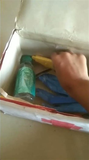 My home made first aid box ❤️