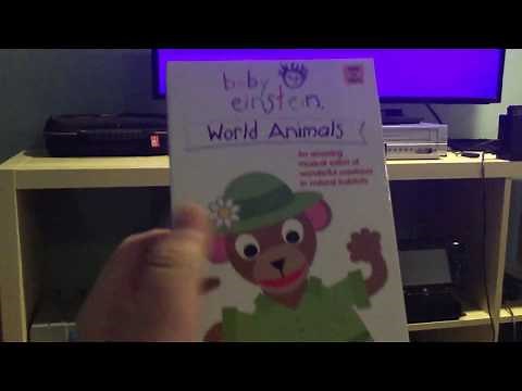 Opening to baby Einstein world animals 2003 VHS