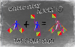 The Dark, Untold Story About the Peace Sign